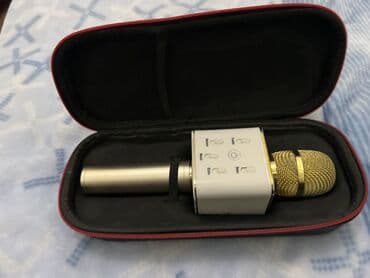 kalonka mikrafonlu: Salam,bu mikrafon təmiz orginaldır dubaydan gətirilib musiqi üçün kart — 2