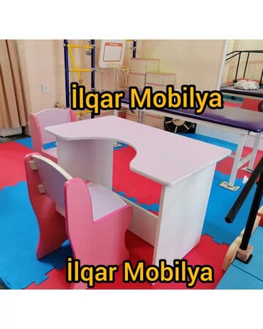 Oturacaqlar: Oğlan üçün, Yeni, Siyirməsiz, Parta, Stulsuz