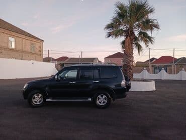 багажник на крышу авто: Mitsubishi Pajero (4x4) off-road SUV - Kuzov: qara rəng, 5 qapı, iri — 8
