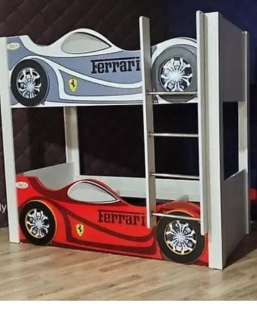 Oğlan üçün, Yeni, Çarpayı, Matras ilə, Siyirməsiz, Laminat