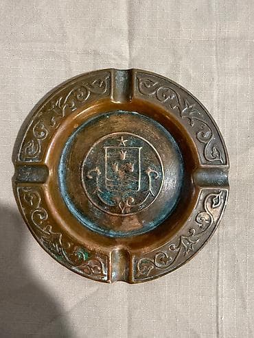 kendir: Bürünc külqabı – klassik relyef naxışlı - Material: bürünc (tünd — 1