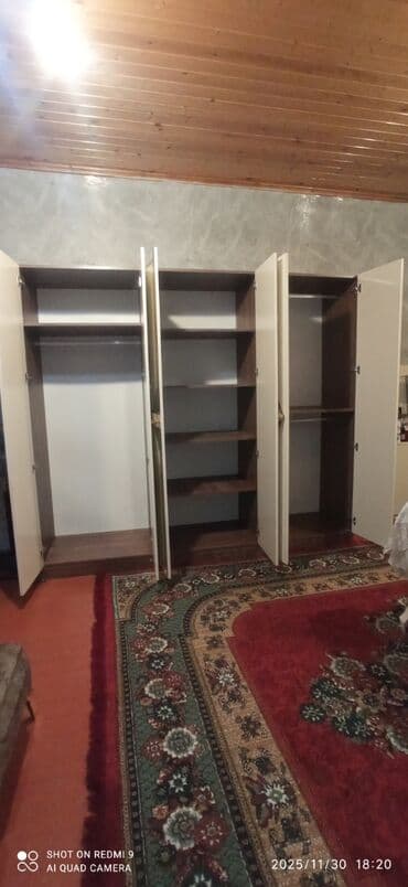 qapı setkaları: Açılan, 6 qapı Düz dolab, Qarderob, paltar dolabı — 2