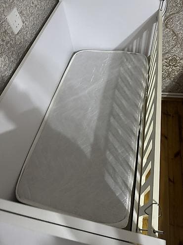 Oğlan və qız üçün, Dördbucaq, Beşik, Dəstsiz, Matras ilə, Yellənmə mexanizmsiz — 4