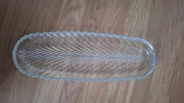 boyama seti: Şüşə süfrə qabları dəsti - Material: şəffaf şüşə - Tərkib: 3 müxtəlif — 3