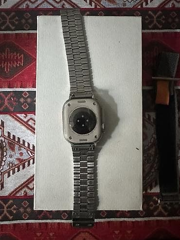 mx7 smartwatch: Smart saat, Apple, Sensor ekran, rəng - Ağ — 3