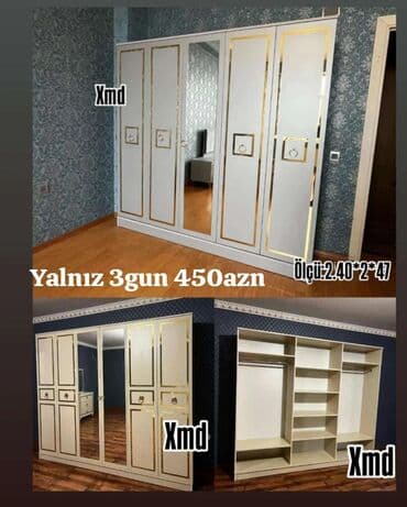 kohnə şkaflar: Yeni, Açılan, Düz dolab — 1