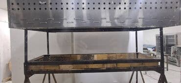 irşad electronics toster: Manqal Ölçüsü 2.10x0.60 Qalın dəmir və oda davamlı kərpiclə qurulub — 2