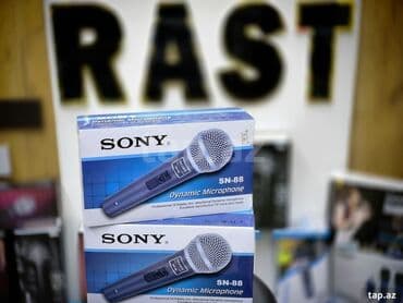 Mikrafon Sony SN 88 Şunurlu kabelli mikrafon Rast musiqi alətləri