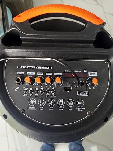 Техника для кухни: Новый Колонка, Тип - Портативная, цвет - Черный — 1