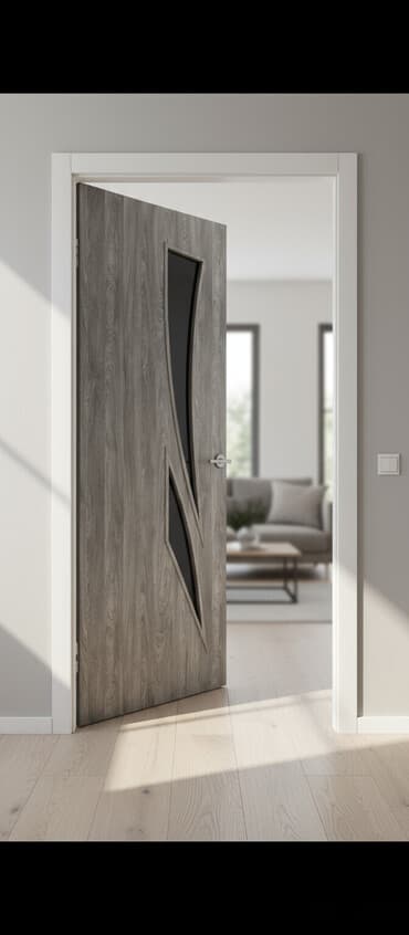 şüşə qapi: Новый Межкомнатная дверь Без гарантии, Бесплатная доставка — 1