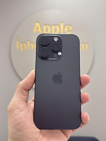 IPhone 16 Pro, 256 GB, Black Titanium, Face ID