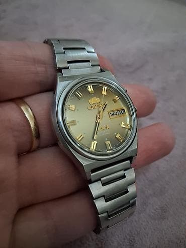 часы fitron оригинал цена: Orient ⭐️⭐️⭐️ Mexanika avtomatik Sferblat rengi qizili (Gold) — 4