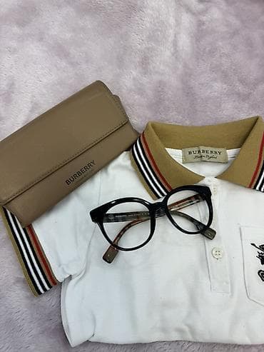ağ koynek: Burberry uşaq polo köynəyi - Brend: Burberry London England (etiketdə — 1