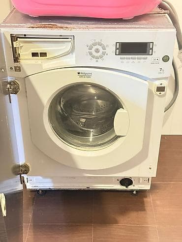 Elektronika: Paltaryuyan maşın Hotpoint Ariston, 7 kq, İşlənmiş, Qurutmasız — 2