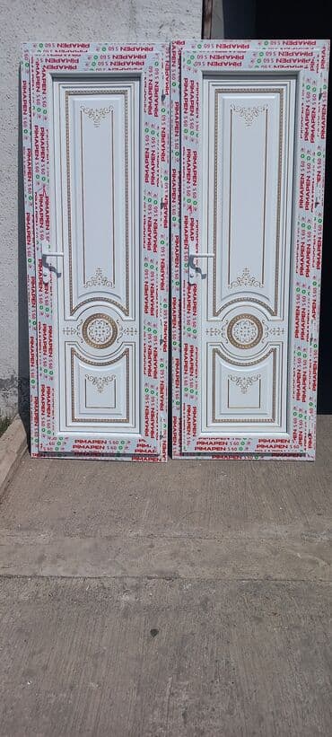 qapı setkaları: Yeni Plastik qapı 80x200 sm Zamok ilə, Zəmanətli, Pulsuz quraşdırma, Pulsuz çatdırılma, Rayonlara çatdırılma, Ödənişli çatdırılma — 15