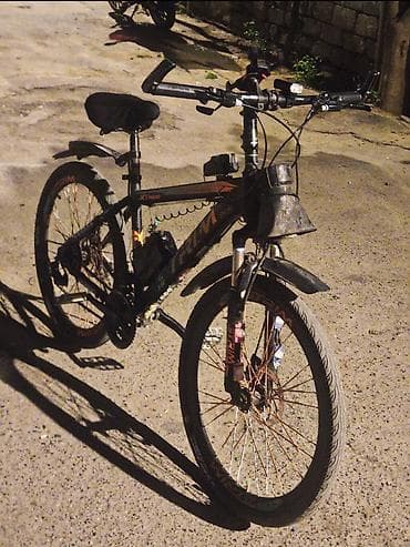 Велосипеды: STRIM X1 9600 dağ velosipedi – gecə sürüşləri üçün tam işıqlandırma — 8