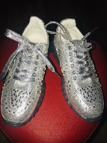 nike dart qadın krossovkaları: Ölçü: 37, rəng - Gümüşü, Yeni — 1