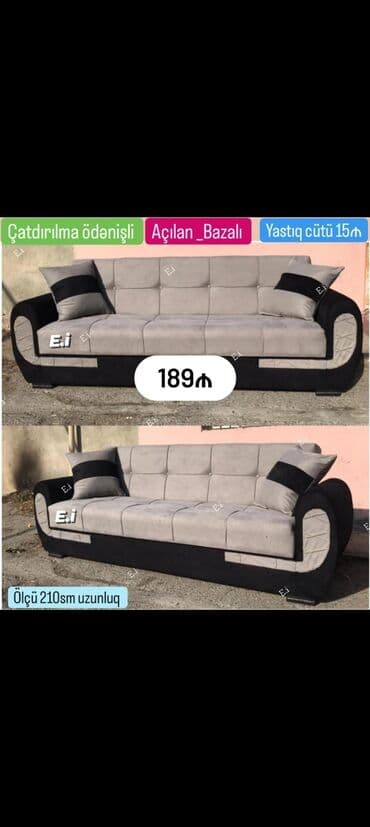 acılıb bağlanan stol: Divan, Yeni, Açılan, Bazalı, Rayonlara çatdırılma — 2