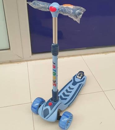 Oyuncaqlar: Samokat 🆕️ 🔹️Ölkə daxili PULSUZ çatdırılma 📍 🔹️Gel işıqlı təkərlər