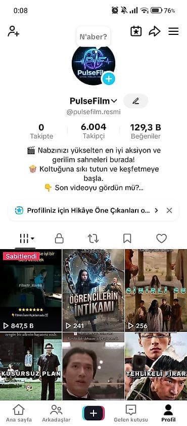 ff hesap satışı: PulseFilm – qısa film səhnələri və montajlı kadrlarla aksiyon və — 1