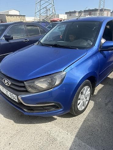 rustavi masin bazari: LADA Granta sedan – mavi rəng Texniki xüsusiyyətlər və komplektasiya — 2