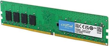 8 ram: Operativ yaddaş (RAM) Crucial, 8 GB, 3200 Mhz, DDR4, PC üçün — 2