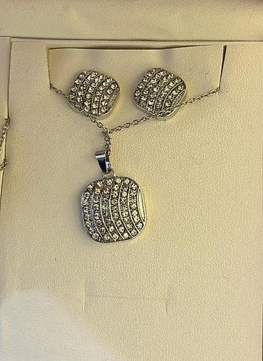 sve od koze: Yeni, Klassik Saat dəsti, rəng - Gümüşü — 7