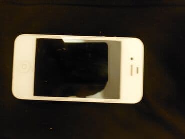 iphone arxa şuşə: IPhone 4, Ağ — 1