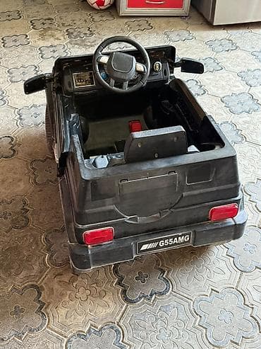 Uşaq elektrik maşını – G55 AMG üslubunda, qara rəng - Bir nəfərlik lalafo.az -da Uşaq elektrik maşını – G55 AMG üslubunda, qara rəng - Bir nəfərlik