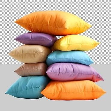 stul ustu: Dekorativ yastıq üzlükləri və doldurması - Forma: kvadrat - İstifadə — 2