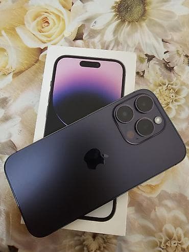 ip 15 pro max: IPhone 14 Pro, 256 GB, Deep Purple, Face ID — 2