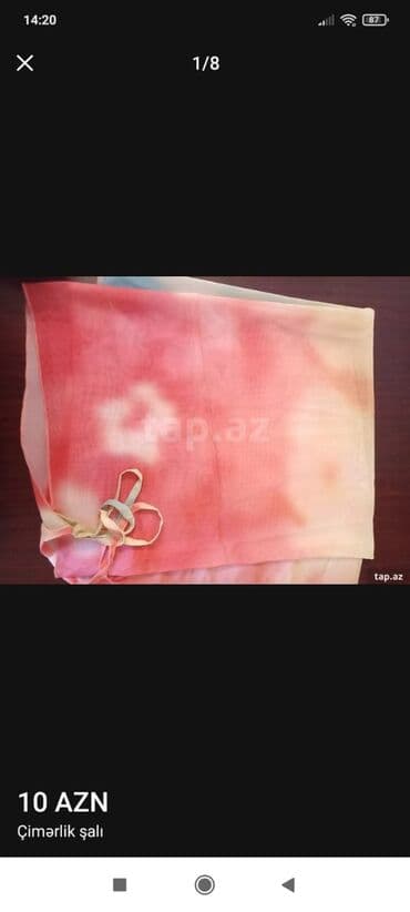 женские купальники на завязках: Çimərlik şalı tül — 4