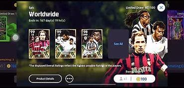 EFootball hesabı/squad satılır – güclü kollektiv və nadir kartlar - — 7