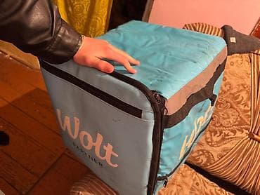 İstehsal avadanlığı: Salam yenidir 1 ay istifadə olunub. Wolt çatdırılma üçün termo kürək — 2