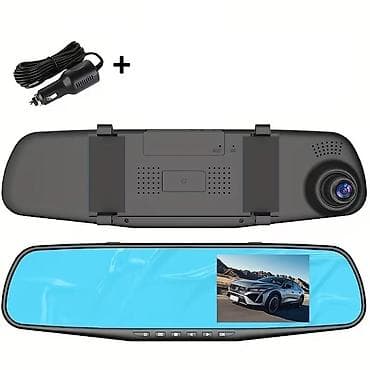 Avtomobil üçün siqnalizasiya: Avto videoqeydiyyatçı güzgü – Yeni Yasamalda 4.5 düym ekranlı güzgü — 2