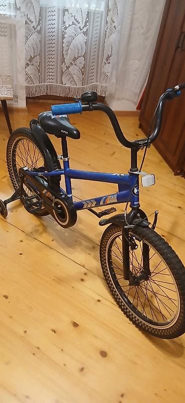 vesabetlər: Uşaq velosipedi – mavi rəng, BMX tərzində çərçivə Xüsusiyyətlər: - — 2