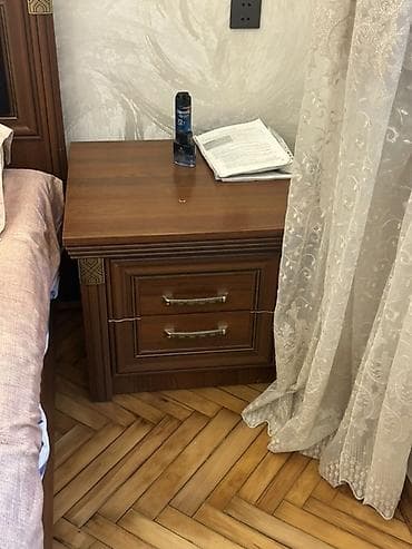 камод: Klassik üslubda taxtakəsi dəsti - Material: Təbii ağac teksturasını — 3