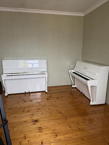 Синтезаторы: Ağ rəngli və Qəhvəyi akustik pianinolar – klassik dizaynlı, laklı — 7