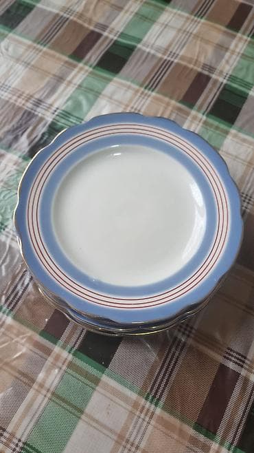islenmis kubik: Тарелка винтажные советские — 5