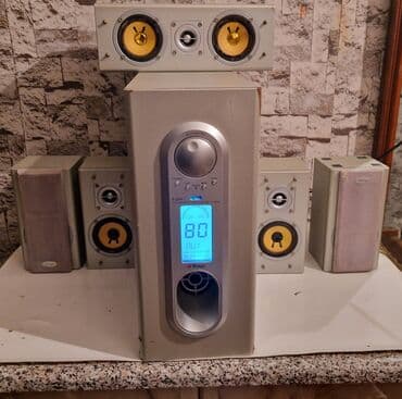 işlənmiş dinamiklər: Subwofer bass 5.1 super sesi bassı var iwlekdir sadece kosmetik — 1