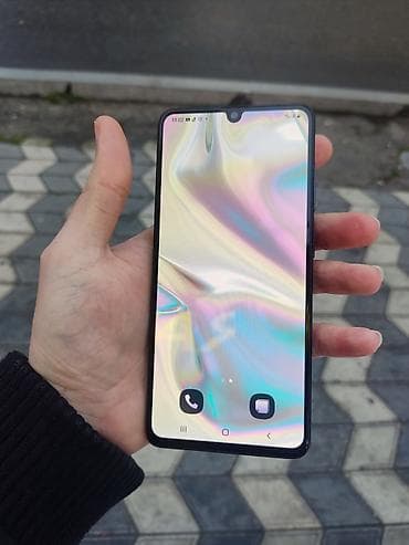 samsung galaxy note 9: Samsung Galaxy A70, rəng - Qara, İki sim kartlı — 4