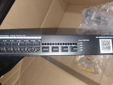 x printer: Kommutator Reyee (Ruijie) RG-NBS3100-24GT4SFP - 24 x Gigabit Ethernet — 2