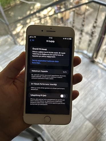 16 pro 256: IPhone 7 Plus, 128 GB, Qızılı, Barmaq izi — 6