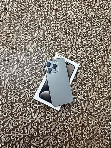 7 iphone plus: IPhone 15 Pro, 128 GB, Natural Titanium, Face ID — 2