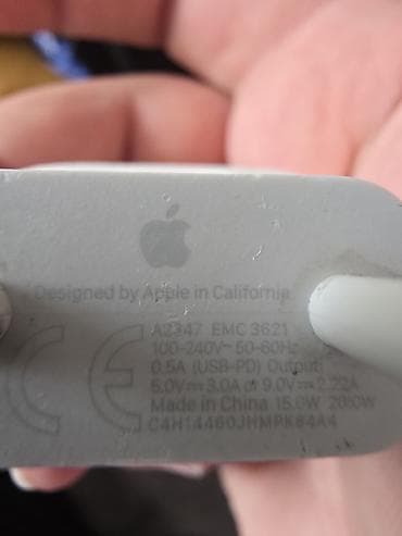 adaptör: Adapter Apple, 20 Vt, İşlənmiş — 2