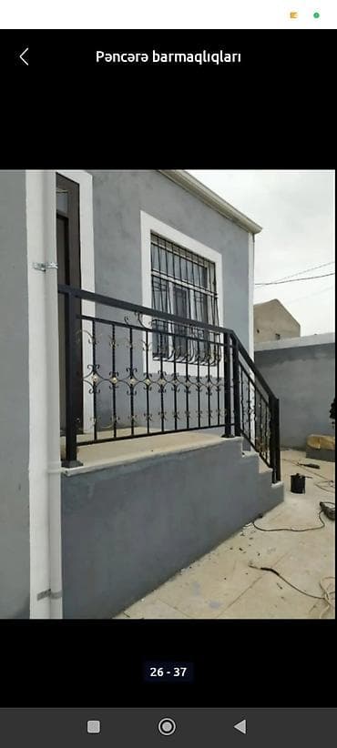 dəmir barmaqliq: Məhsul: Pəncərə barmaqlıqları və dəmir məhəccərlər Təsvir: - Müxtəlif — 3