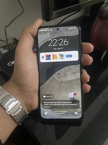 ucuz telefonlar redmi: Redmi Note 10S, 128 GB, rəng - Bənövşəyi, Barmaq izi — 2