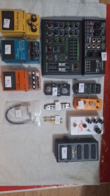 gitara çexolu: Elektron gitara, Boss, 4 sim, Pulsuz çatdırılma — 5