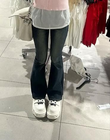 ted baker: Qadınlar üçün qaranlıq mavi rəngdə flared (şaquli aşağıya doğru — 2