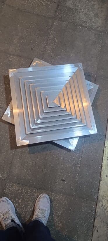 ikinci el qaplar: Bu kvadrat formalı hava diffuzoru animastad mənfəzlər istənilən məkana — 3